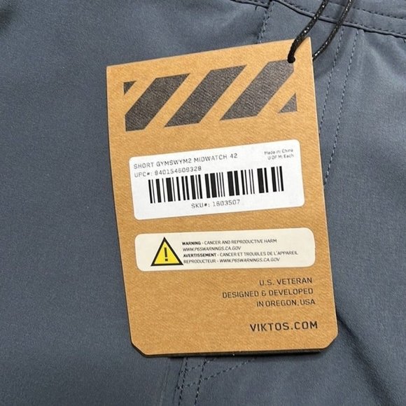 SOLD Mercari NWT Viktos Men's Viktos GymSwym2 Shorts  42 - Picture 2 of 6